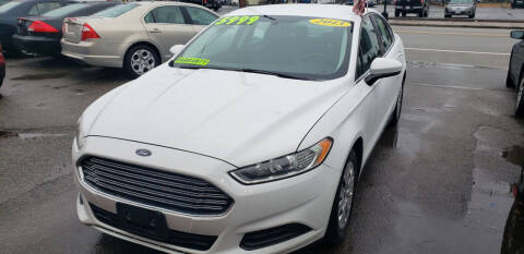 2013 Ford Fusion for sale at TC Auto Repair and Sales Inc in Abington MA