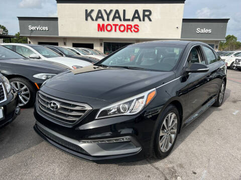 2017 Hyundai Sonata for sale at KAYALAR MOTORS in Houston TX