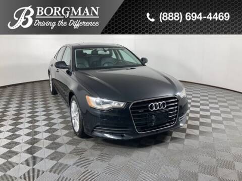 2013 Audi A6 for sale at BORGMAN OF HOLLAND LLC in Holland MI