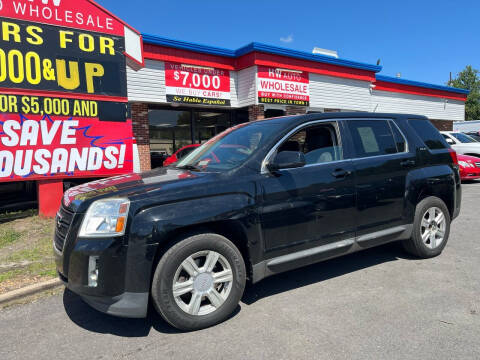 2014 GMC Terrain for sale at HW Auto Wholesale in Norfolk VA