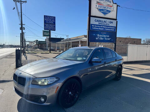 2014 BMW 5 Series for sale at East Dallas Automotive in Dallas TX