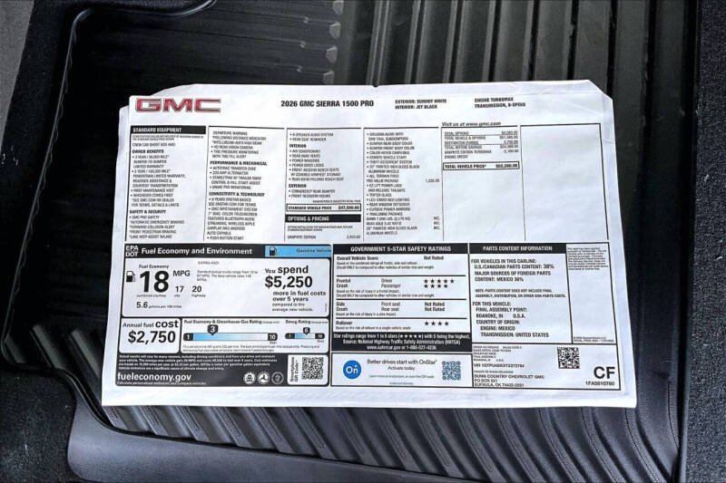 2026 GMC Sierra 1500