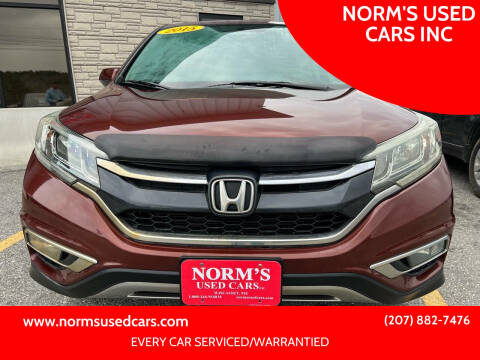 2015 Honda CR-V for sale at NORM'S USED CARS INC in Wiscasset ME