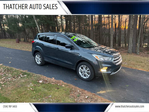 2019 Ford Escape for sale at THATCHER AUTO SALES in Export PA