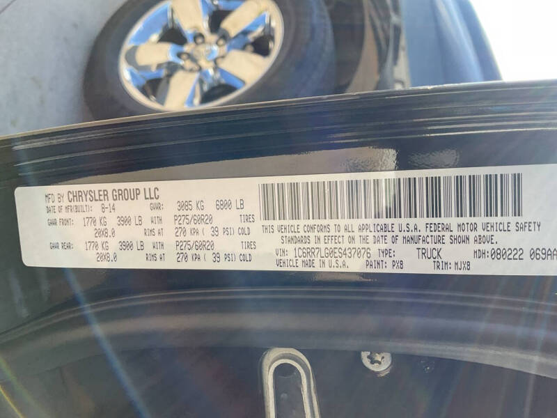 2014 RAM 1500 Big Horn