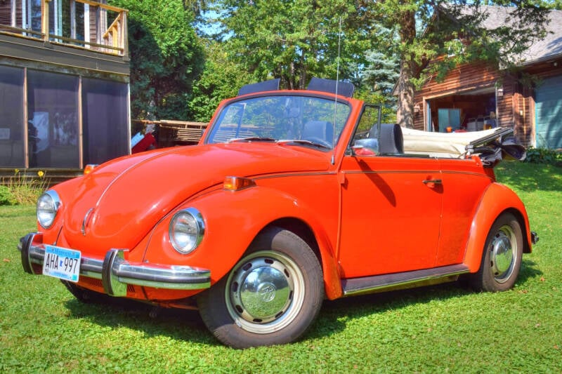 1972 Volkswagen Beetle Convertible for sale at Hooked On Classics in Excelsior MN