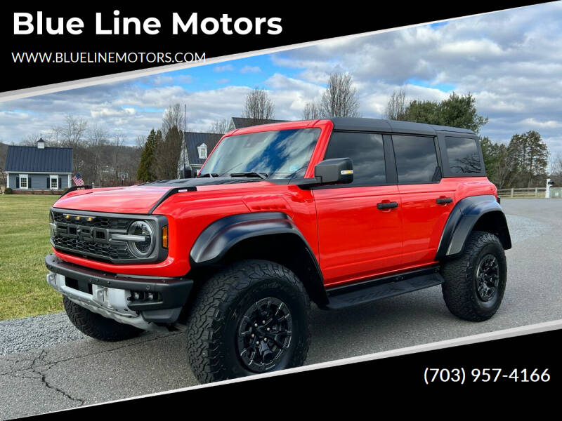 2022 Ford Bronco for sale at Blue Line Motors in Winchester VA