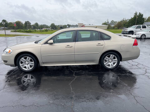 2012 Chevrolet Impala for sale at ROWE'S QUALITY CARS INC in Bridgeton NC