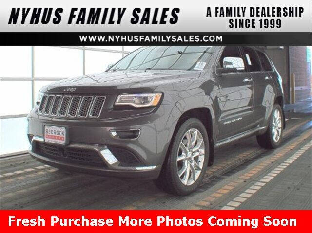 2015 Jeep Grand Cherokee for sale at Nyhus Family Sales in Perham MN
