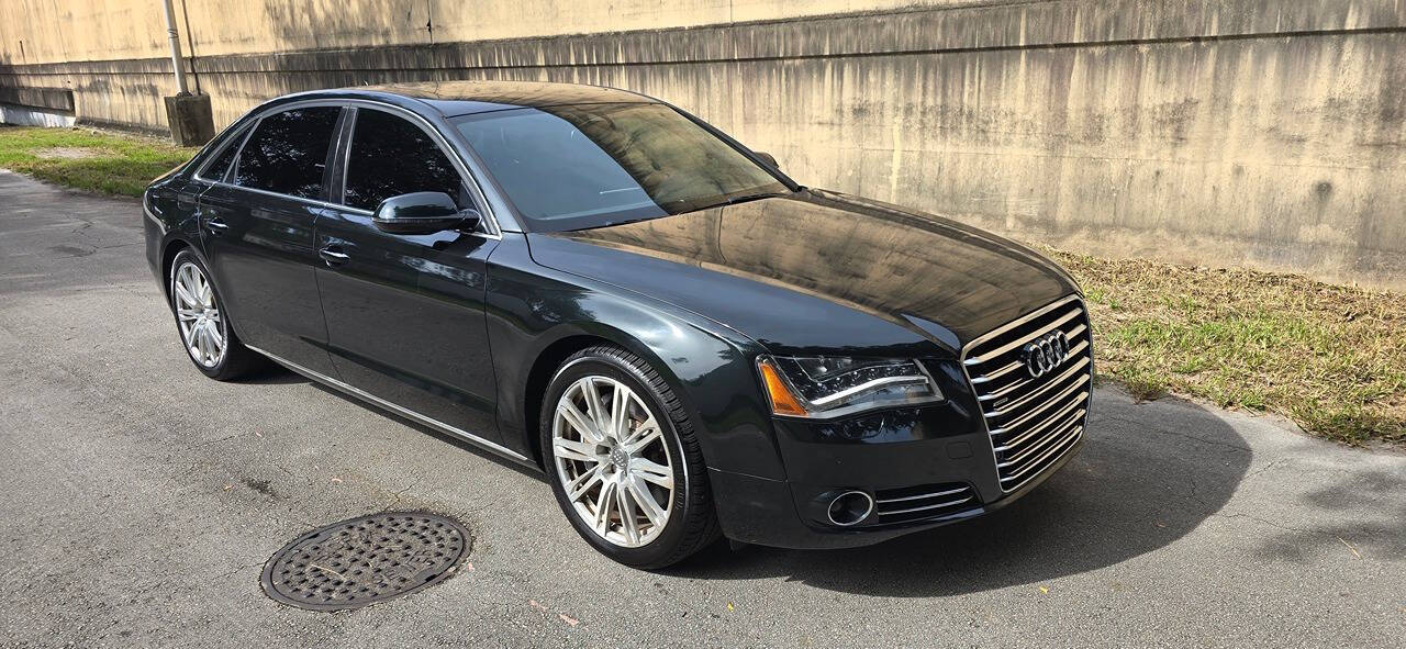 2012 Audi A8 L for sale at All About Wheels Inc in Miami, FL