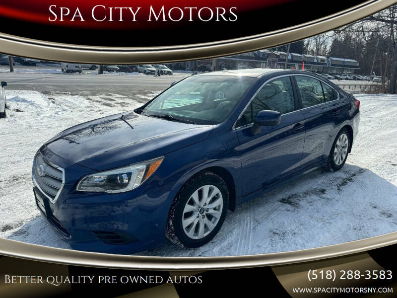 2015 Subaru Legacy for sale at Spa City Motors in Ballston Spa NY