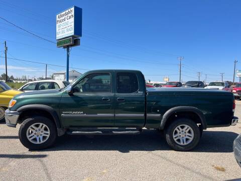 2002 Toyota Tundra for sale at AFFORDABLY PRICED CARS LLC in Mountain Home ID