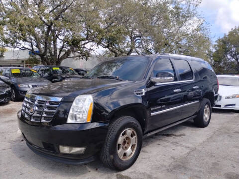 2011 Cadillac Escalade ESV for sale at Auto World US Corp in Plantation FL