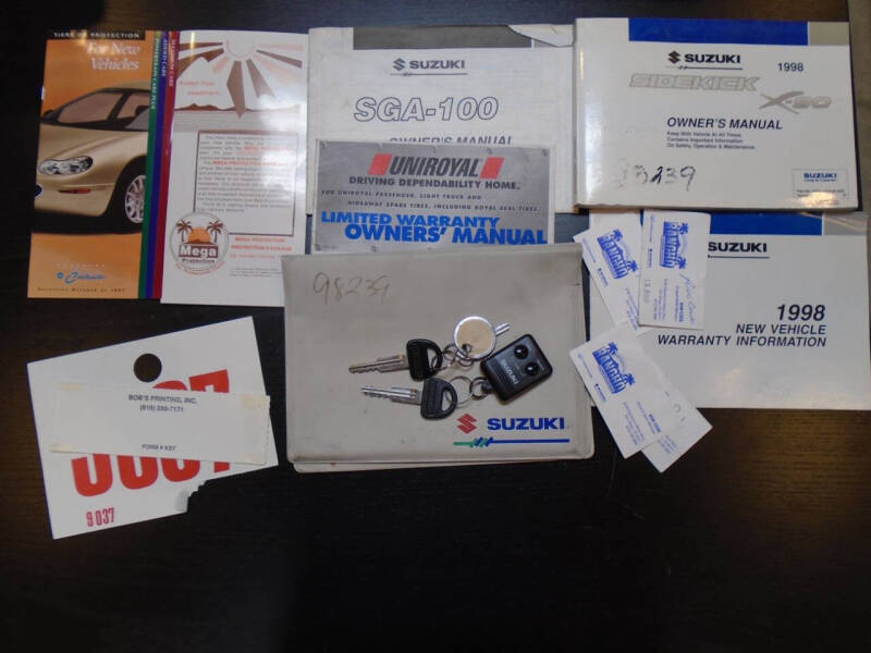 1998 Suzuki Sidekick Sport JS