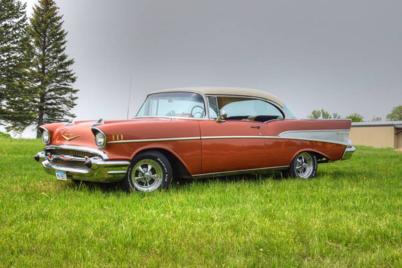 1957 Chevrolet Bel Air for sale at Hooked On Classics in Watertown MN
