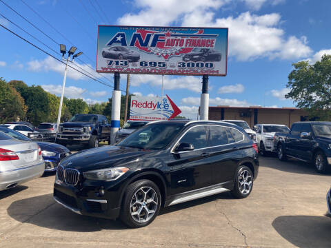 2017 BMW X1 for sale at ANF AUTO FINANCE in Houston TX