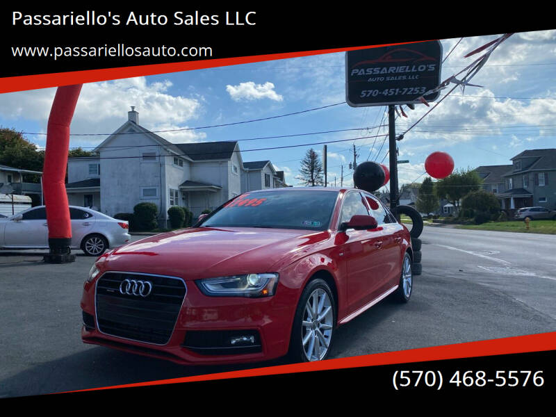 2014 Audi A4 for sale at Passariello's Auto Sales LLC in Old Forge PA