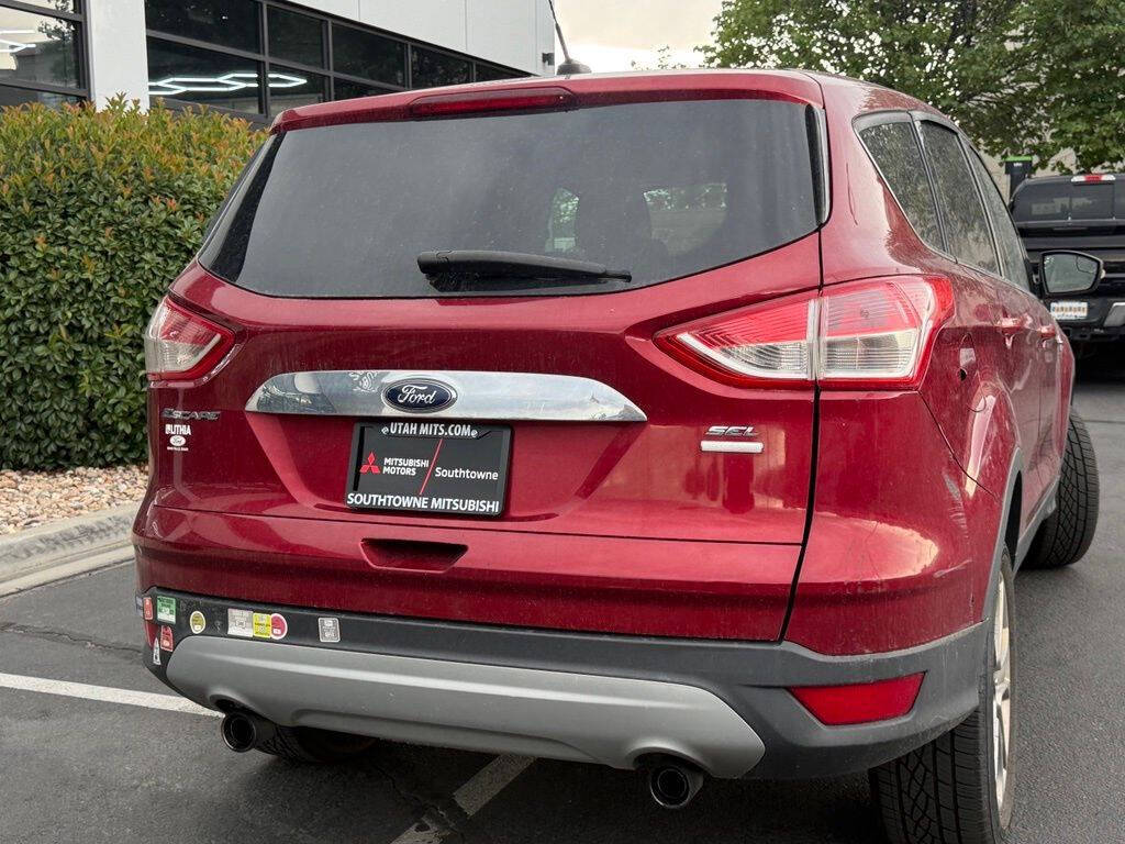 Red 2013 Ford Escape SEL AWD SEL 4dr SUV 35