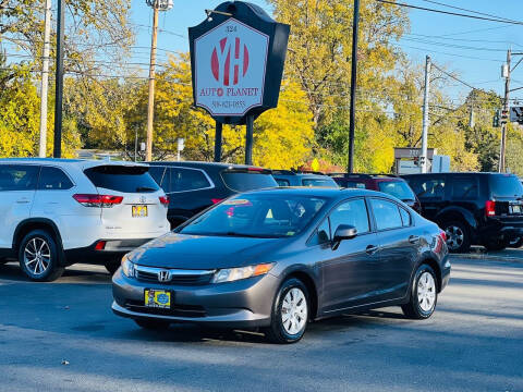 2012 Honda Civic for sale at Y&H Auto Planet in Rensselaer NY