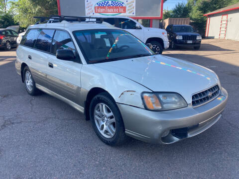 2003 Subaru Outback for sale at FUTURES FINANCING INC. in Denver CO