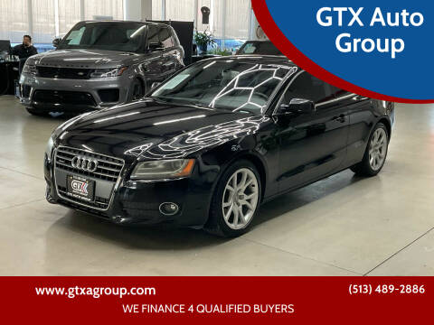 2012 Audi A5 for sale at GTX Auto Group in West Chester OH