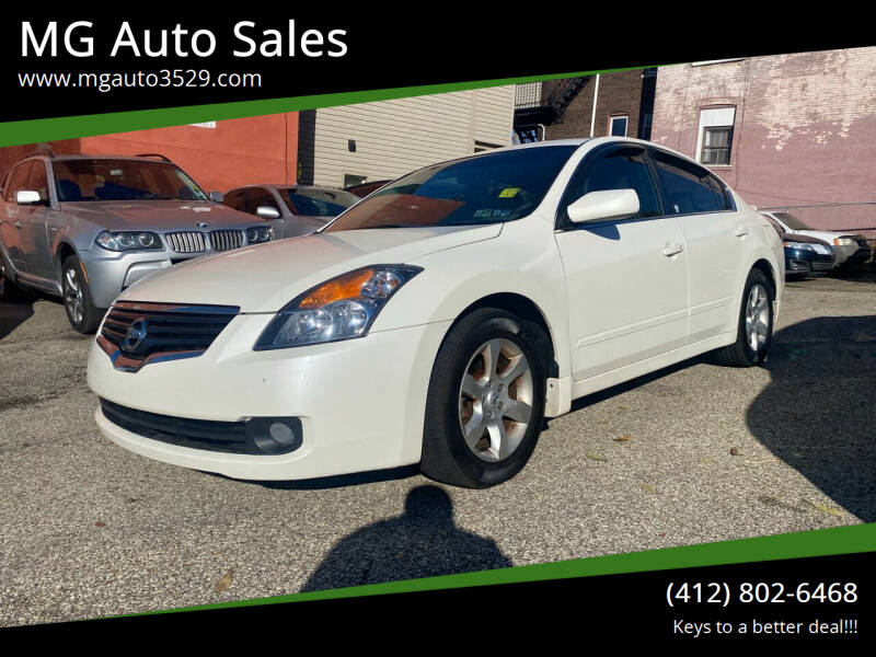 2009 Nissan Altima for sale at MG Auto Sales in Pittsburgh PA