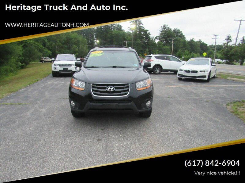 2011 Hyundai Santa Fe for sale at Heritage Truck and Auto Inc. in Londonderry NH