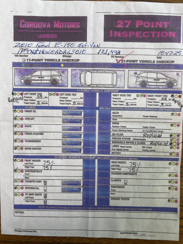 2010 Ford E-Series E-150