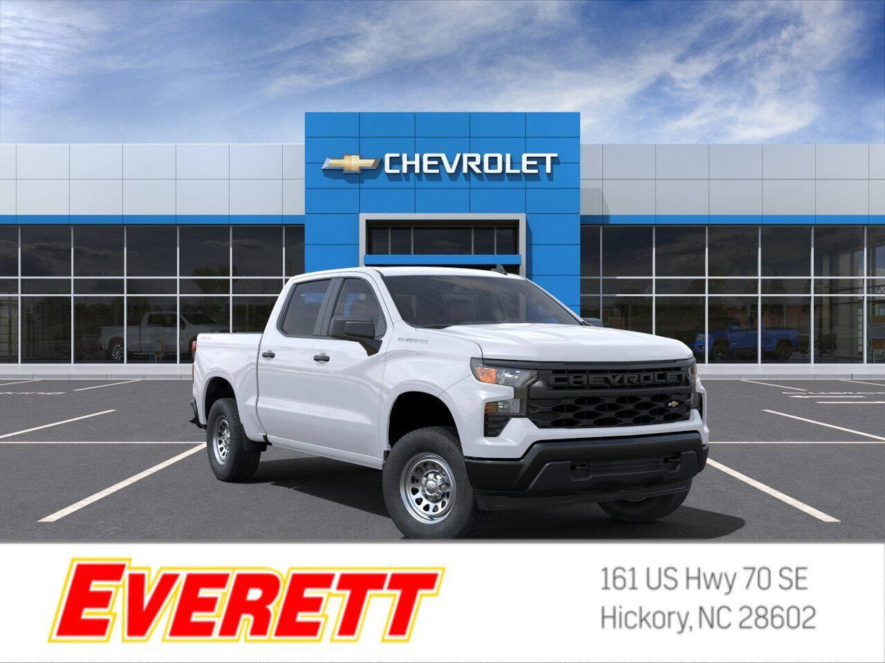 2023 Chevrolet Silverado 1500 White, New Truck for Sale New Orleans