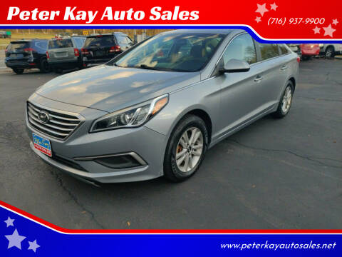 2016 Hyundai Sonata for sale at Peter Kay Auto Sales in Alden NY