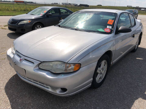 2004 Chevrolet Monte Carlo for sale at Sonny Gerber Auto Sales in Omaha NE