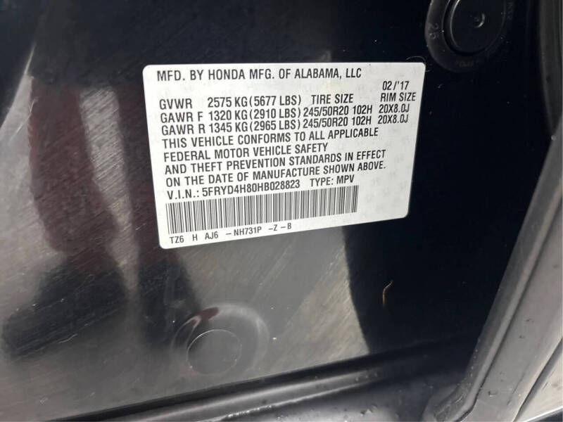 2017 Acura MDX SH-AWD w/Advance