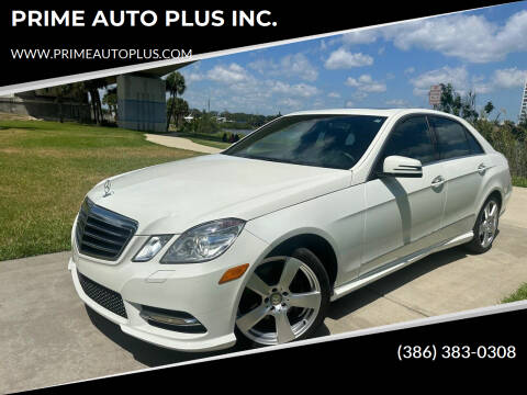 2012 Mercedes-Benz E-Class for sale at PRIME AUTO PLUS INC. in Daytona Beach FL