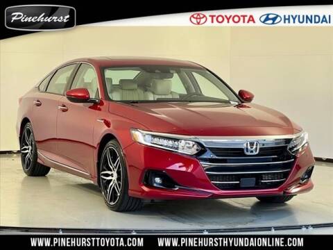 2022 Honda Accord Hybrid for sale at PHIL SMITH AUTOMOTIVE GROUP - Pinehurst Toyota Hyundai in Southern Pines NC