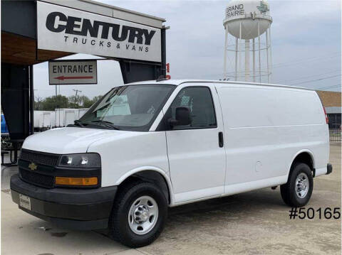 2021 Chevrolet Express for sale at CENTURY TRUCKS & VANS in Grand Prairie TX