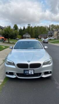 2013 BMW 5 Series for sale at Road Star Auto Sales in Puyallup WA
