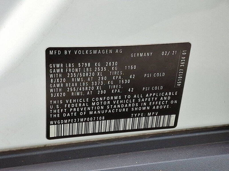 2021 Volkswagen ID.4 1st Edition