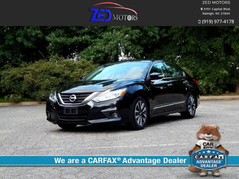 2017 Nissan Altima for sale at Zed Motors in Raleigh NC