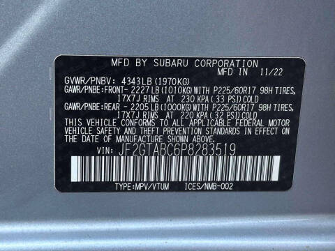 2023 Subaru Crosstrek