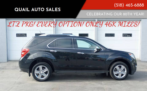 2015 Chevrolet Equinox for sale at Quail Auto Sales in Albany NY