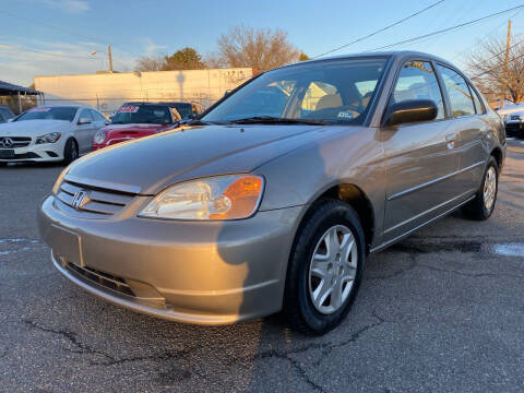 2003 Honda Civic for sale at BEB AUTOMOTIVE in Norfolk VA