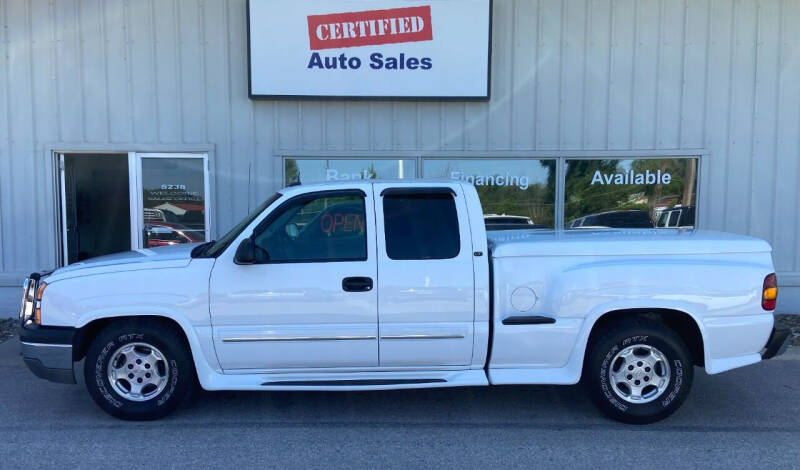 2003 Chevrolet Silverado 1500 for sale at Certified Auto Sales in Des Moines IA