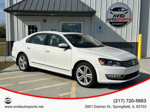 2014 Volkswagen Passat for sale at AVID AUTOSPORTS in Springfield IL