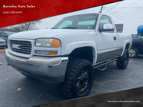 2000 GMC Sierra 1500 for sale at Barnsley Auto Sales in Oxford PA