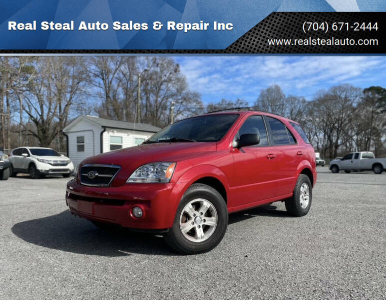 2006 Kia Sorento for sale at Real Steal Auto Sales & Repair Inc in Gastonia NC