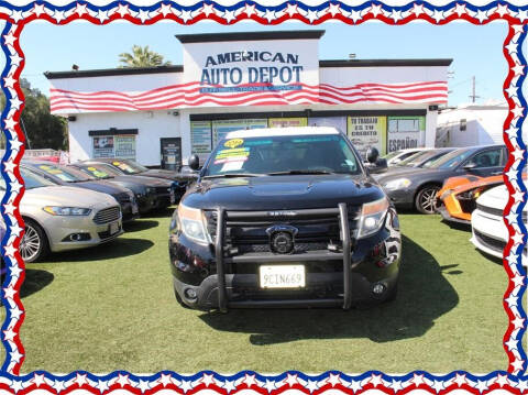 2014 Ford Explorer for sale at American Auto Depot in Modesto CA