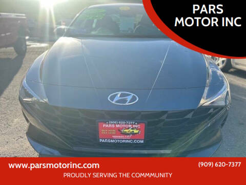 2021 Hyundai Elantra for sale at PARS MOTOR INC in Pomona CA