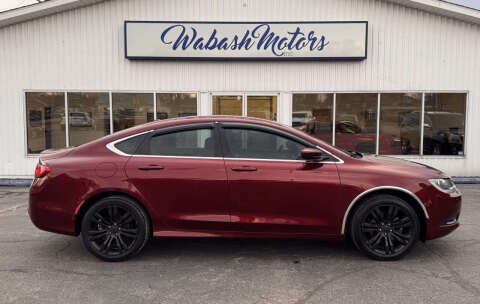 2015 Chrysler 200 for sale at Wabash Motors in Terre Haute IN