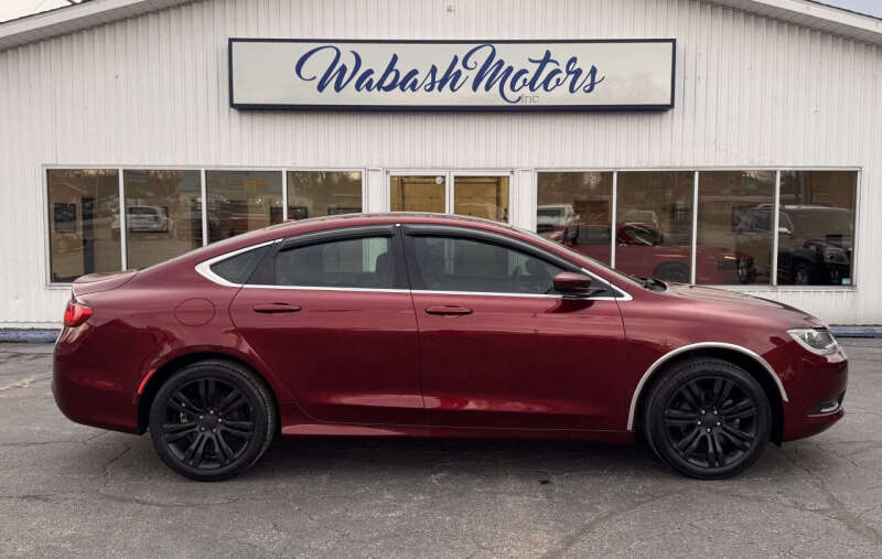 2015 Chrysler 200 for sale at Wabash Motors in Terre Haute IN