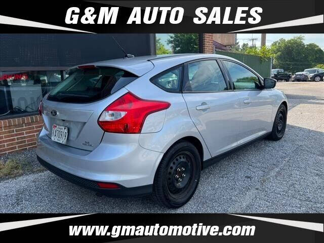 2012 Ford Focus for sale at G & M Auto Sales in Kingsville, MD